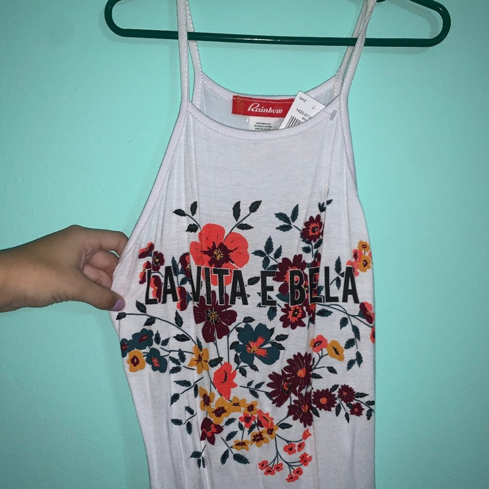 NEW La Vita E Bella cami top